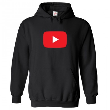 Ytube Logo Classic Unisex Kids and Adults Pullover Hoodie						 									 									